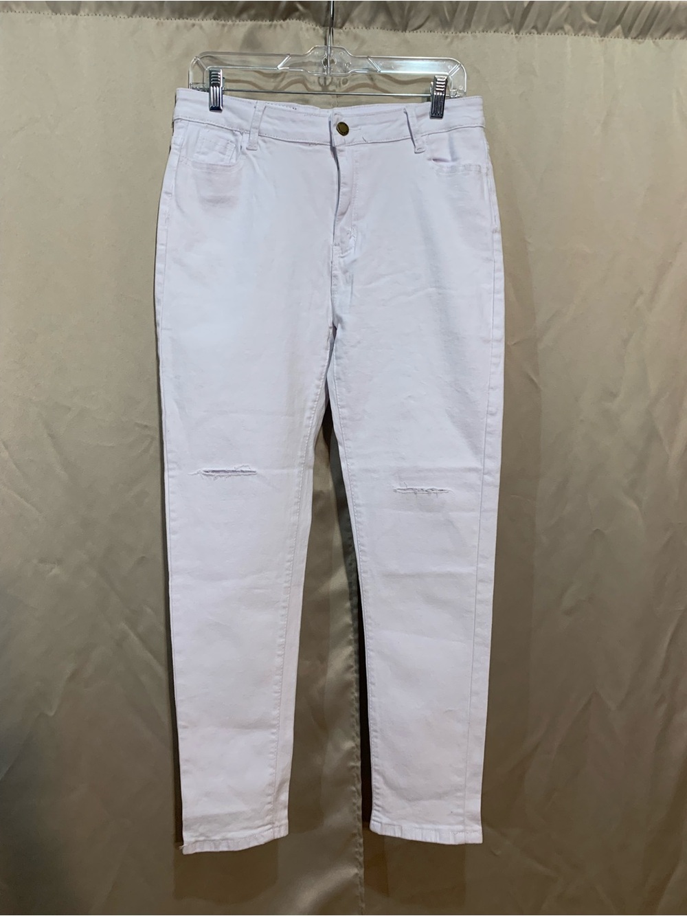 White Slim Fit Men’s Jeans#74/2